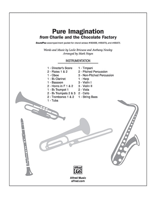 Pure Imagination: 1st B-flat Clarinet Sheet Music Preview