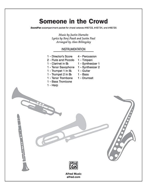 Someone in the Crowd                                                                                                                                                                                                                                                                                         Sheet Music Preview