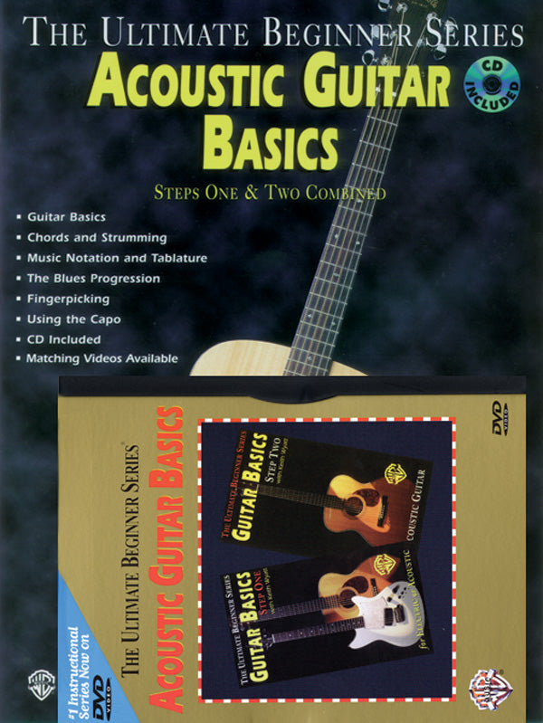 Ultimate Beginner Series Mega Pak: Acoustic Guitar Basics Cover Image