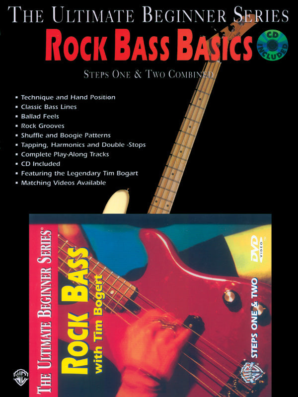 Ultimate Beginner Series Mega Pak: Rock Bass Basics Cover Image