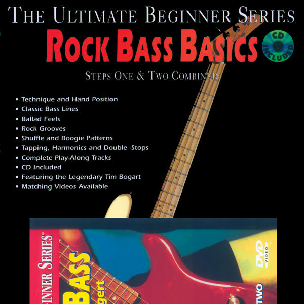 Ultimate Beginner Series Mega Pak: Rock Bass Basics Cover Image