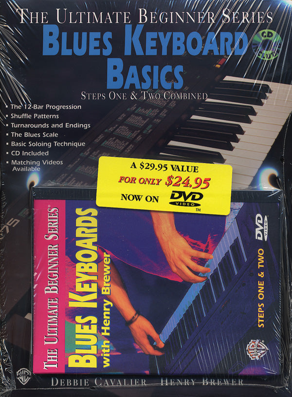 Ultimate Beginner Series Mega Pak: Blues Keyboard Basics Cover Image