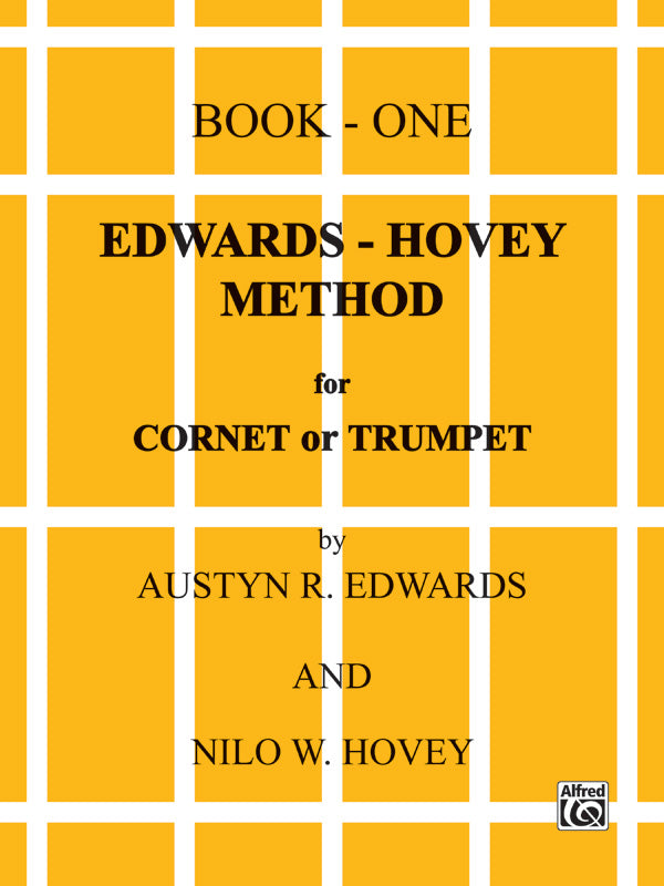 Edwards-Hovey Method for Cornet or Trumpet, Book I Cover Image