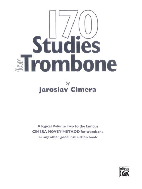 170 Original Studies for Trombone Cover Image