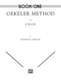 Gekeler Method for Oboe, Book I Cover Image