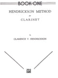 Hendrickson Method for Clarinet, Book One Cover Image