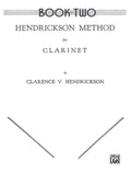 Hendrickson Method for Clarinet, Book Two Cover Image
