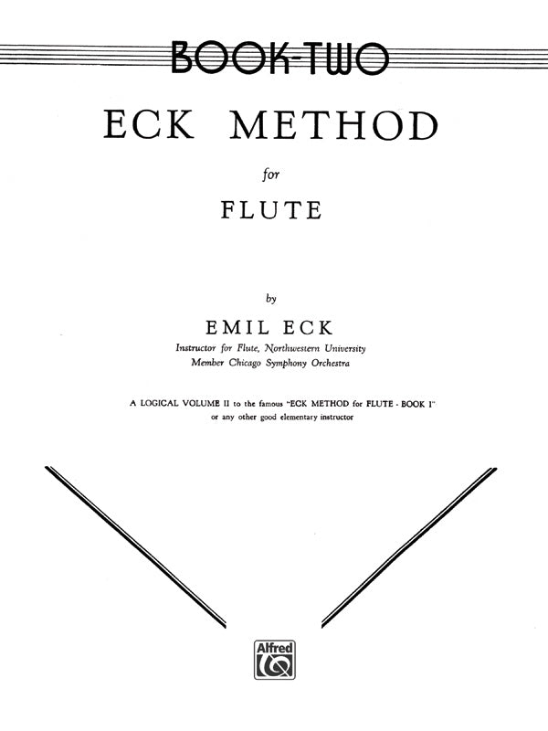 Eck Flute Method, Book II Cover Image