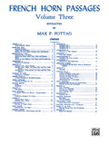 French Horn Passages, Volume III Cover Image