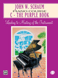 John W. Schaum Piano Course, C: The Purple Book Cover Image