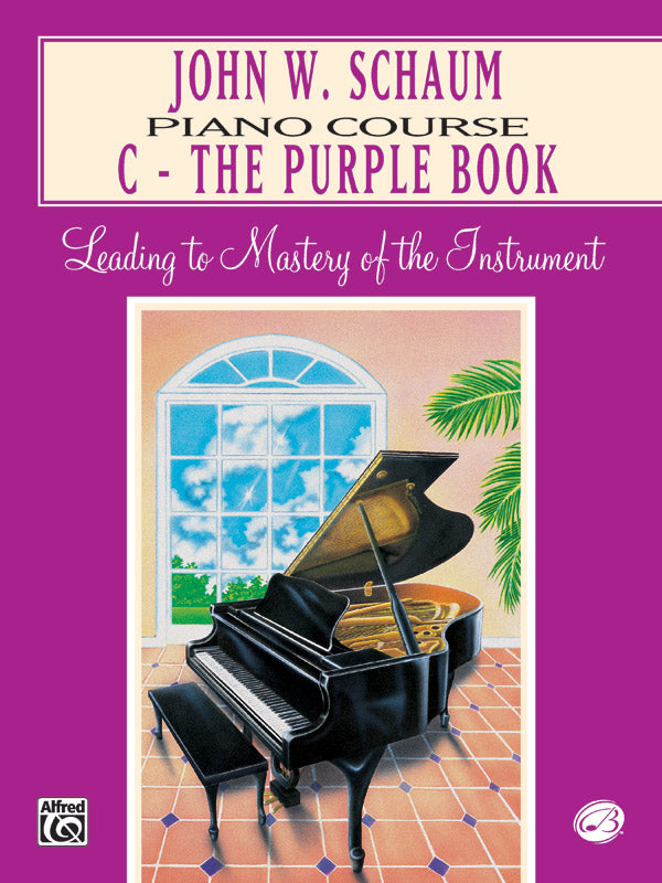 John W. Schaum Piano Course, C: The Purple Book Cover Image