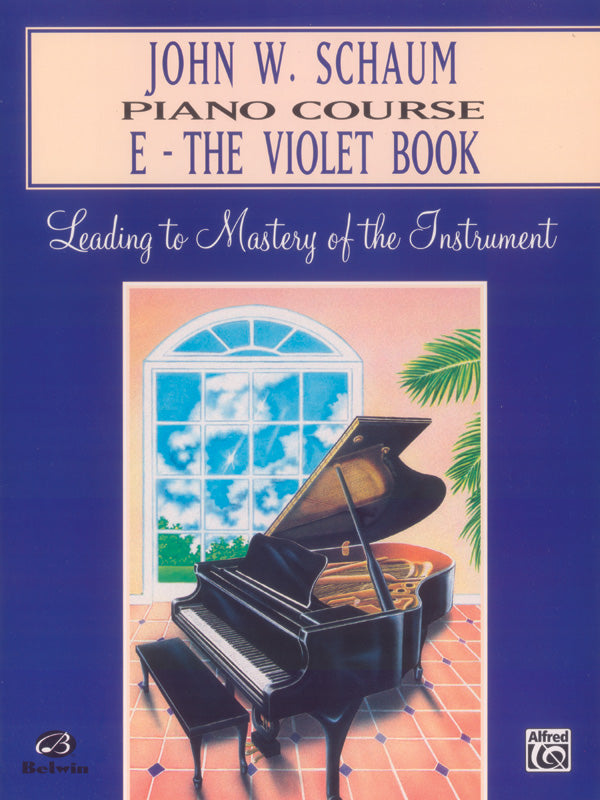 John W. Schaum Piano Course, E: The Violet Book Cover Image