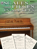 Scales and Pieces in All Keys, Book 1 Cover Image