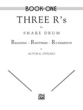 Three R's for Snare Drum, Book One Cover Image