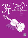 34 Viola Solos Cover Image