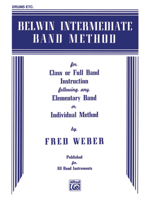 Belwin Intermediate Band Method Cover Image