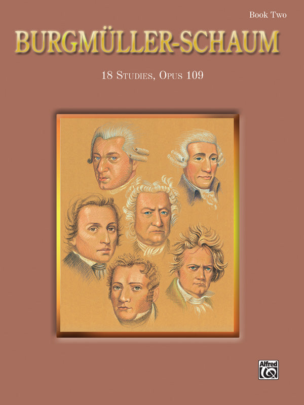 Burgmüller-Schaum, Book Two: 18 Studies, Opus 109 Sheet Music Preview