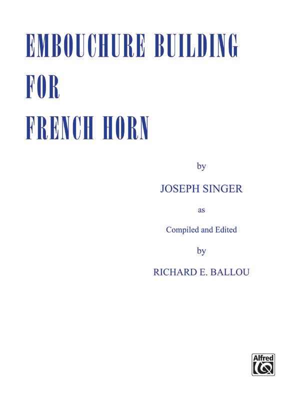 Embouchure Building for French Horn Cover Image