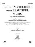 Building Technic With Beautiful Music, Book IV Cover Image