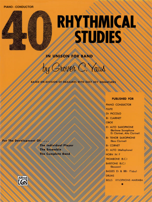 40 Rhythmical Studies Cover Image