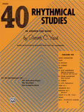 40 Rhythmical Studies Cover Image
