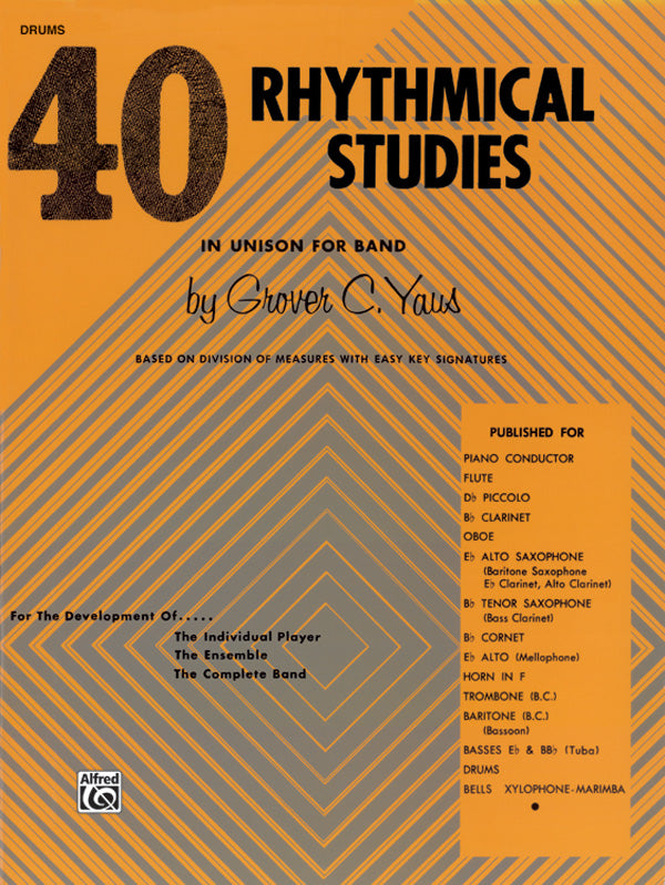 40 Rhythmical Studies Cover Image