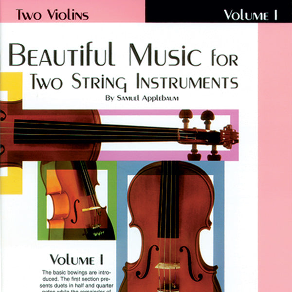 Beautiful Music for Two String Instruments, Book I Cover Image