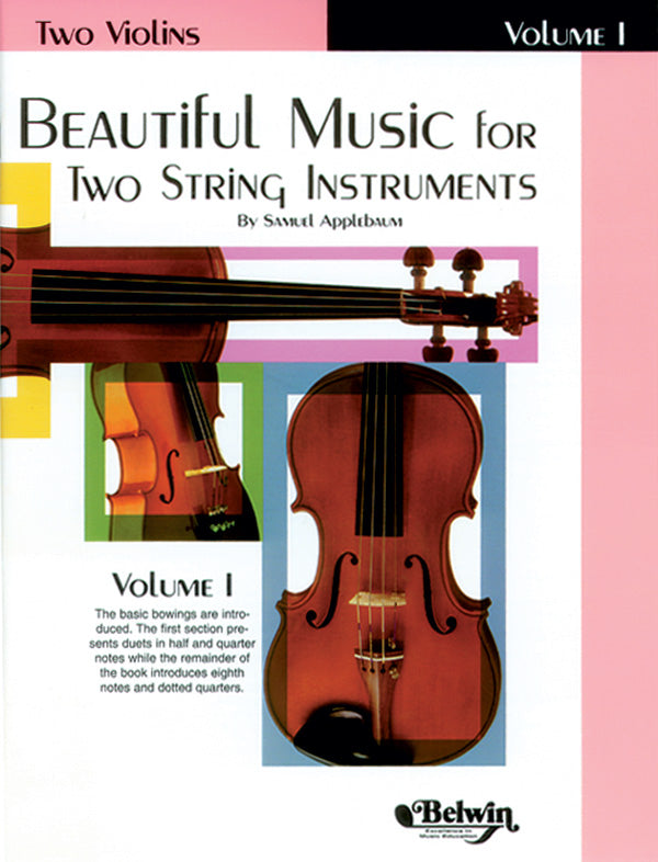 Beautiful Music for Two String Instruments, Book I Cover Image