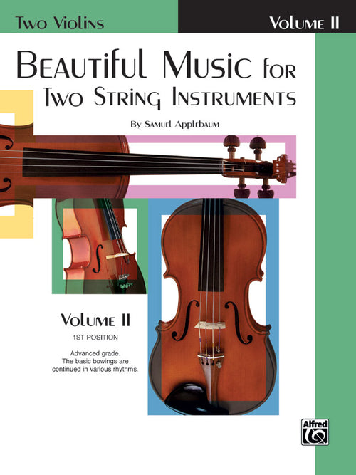 Beautiful Music for Two String Instruments, Book II Cover Image