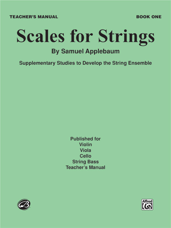 Scales for Strings, Book I Cover Image