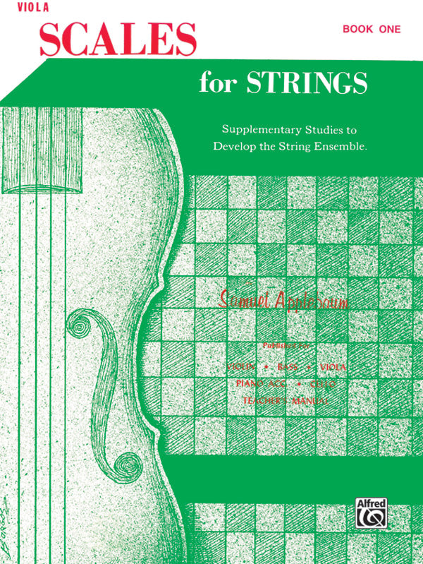 Scales for Strings, Book I Cover Image