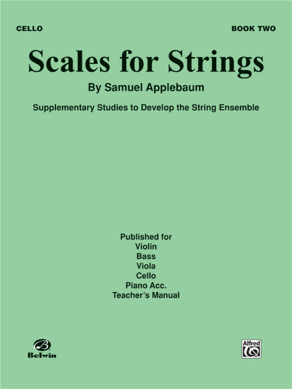 Scales for Strings, Book II Cover Image