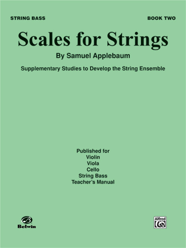 Scales for Strings, Book II Cover Image