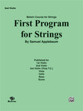 First Program for Strings Cover Image