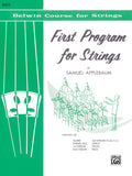 First Program for Strings Cover Image