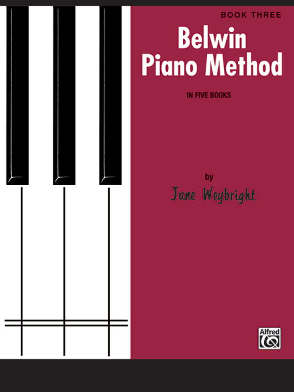 Belwin Piano Method, Book 3 Cover Image