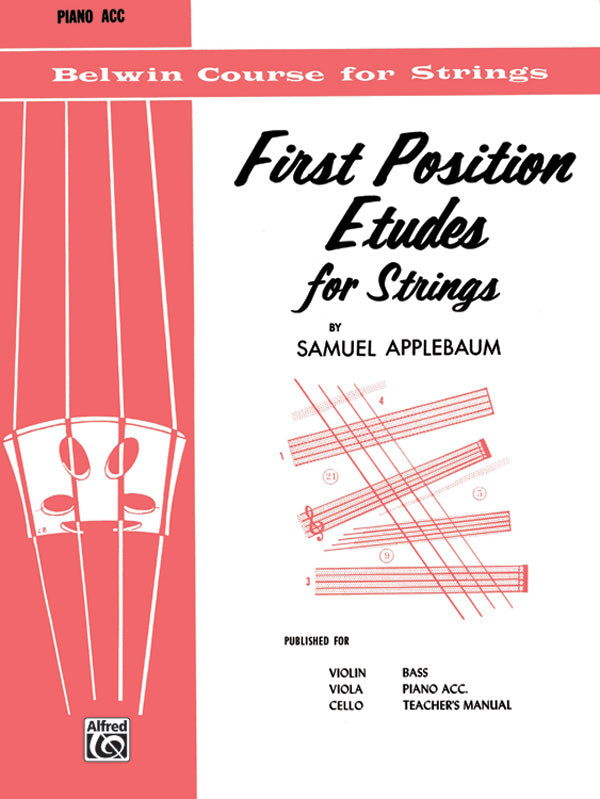 First Position Etudes for Strings Cover Image