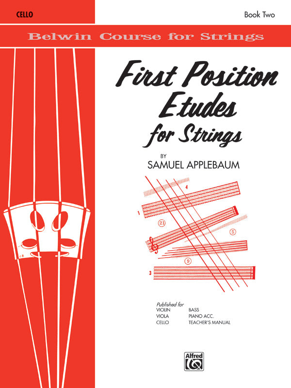 First Position Etudes for Strings Cover Image