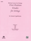 First Position Etudes for Strings Cover Image