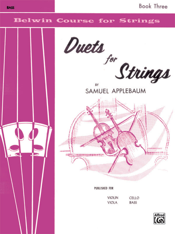 Duets for Strings, Book III Cover Image
