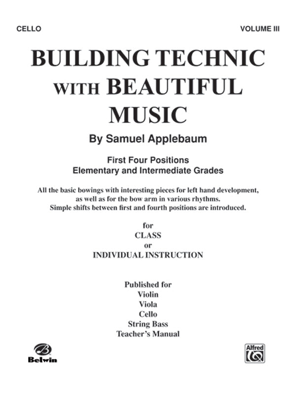Building Technic With Beautiful Music, Book III Cover Image