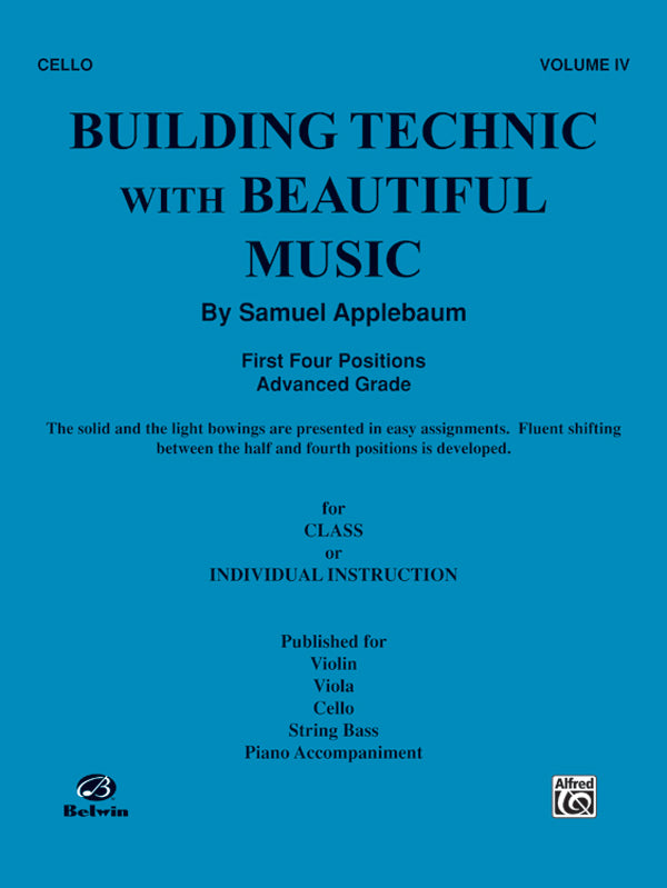 Building Technic With Beautiful Music, Book IV Cover Image