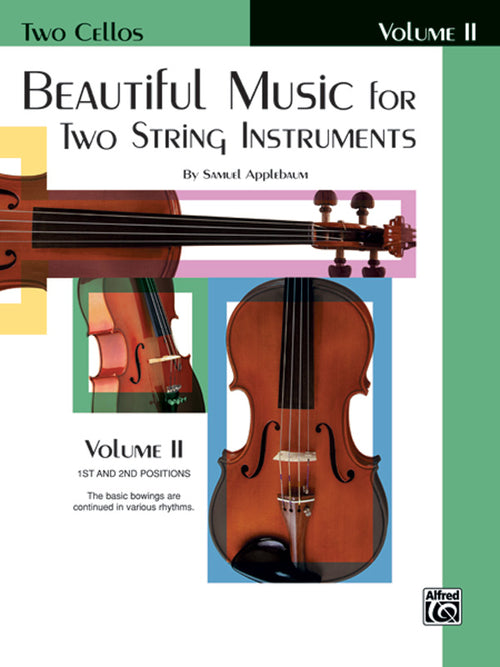 Beautiful Music for Two String Instruments, Book II Cover Image