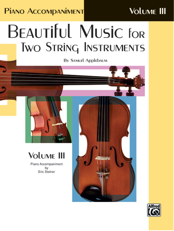 Beautiful Music for Two String Instruments, Book III Cover Image