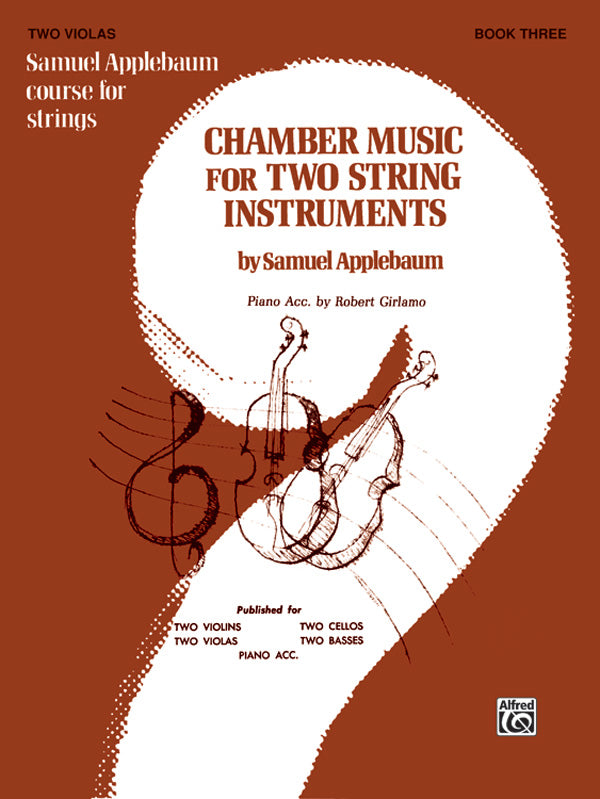 Chamber Music for Two String Instruments, Book III Cover Image