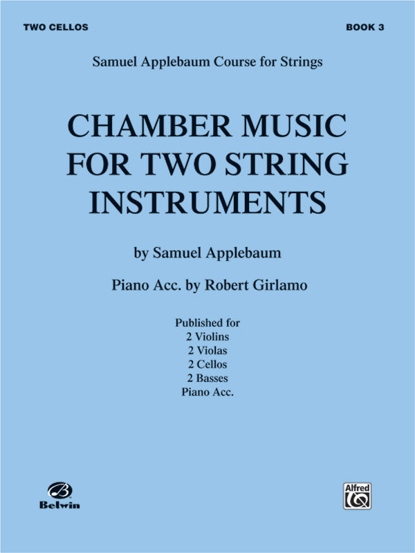Chamber Music for Two String Instruments, Book III Cover Image