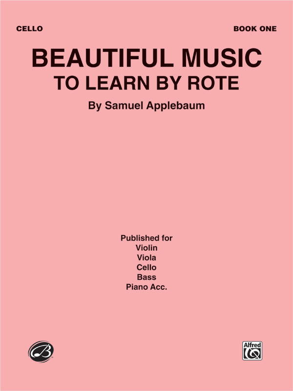 Beautiful Music to Learn by Rote, Book I Cover Image