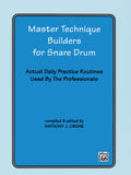 Master Technique Builders for Snare Drum Cover Image