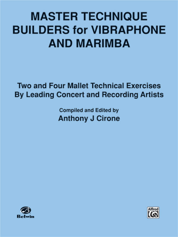 Master Technique Builders for Vibraphone and Marimba Cover Image