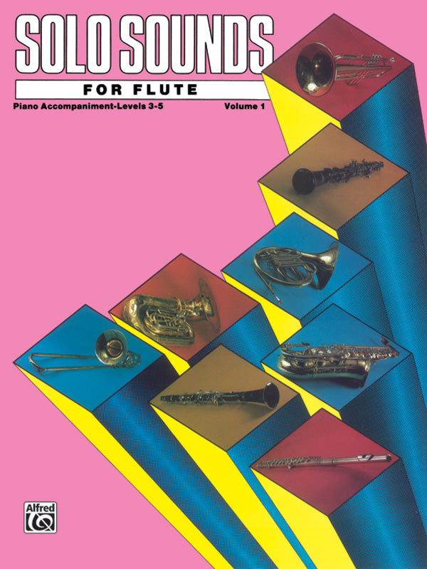 Solo Sounds for Flute, Volume I, Levels 3-5 Cover Image